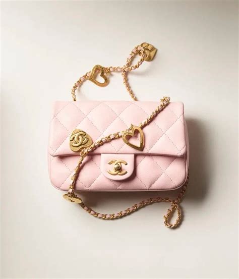 chanel small pink bag|chanel mini flap bag pink.